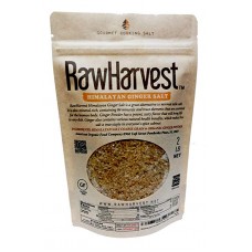 RawHarvest Himalayan Ginger Salt Coarse 2 lbs 1 Pack